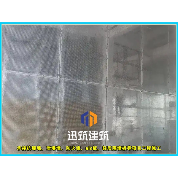 威海专业防爆墙 轻型垂直抗爆墙 交货期短结实耐用